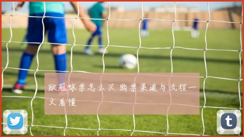 欧冠球票怎么买 购票渠道与流程一文看懂